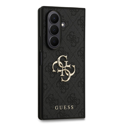 Galaxy Z Fold 7 Kılıf Guess Orijinal Lisanslı PU Deri Büyük Metal Logo Dizaynlı Kılıf