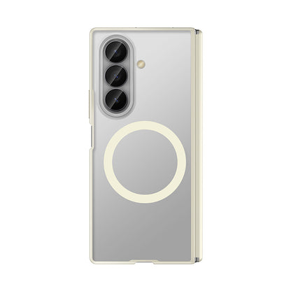 Galaxy Z Fold 7 Kılıf M-safe Şarj Özellikli Arkası Mat Sert PC Wlons Vena Kılıf