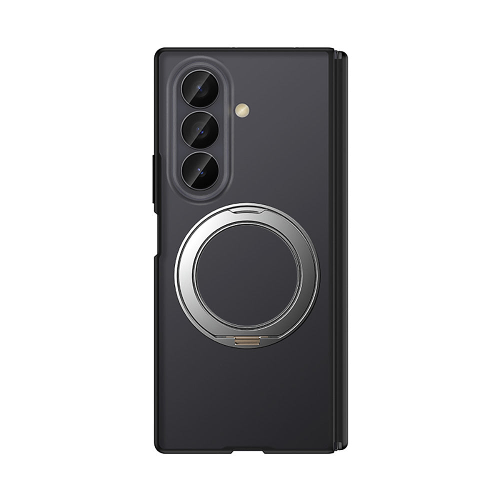 Galaxy Z Fold 7 Kılıf M-safe Şarj Özellikli Arkası Mat Sert PC Wlons Vena Standlı Kılıf