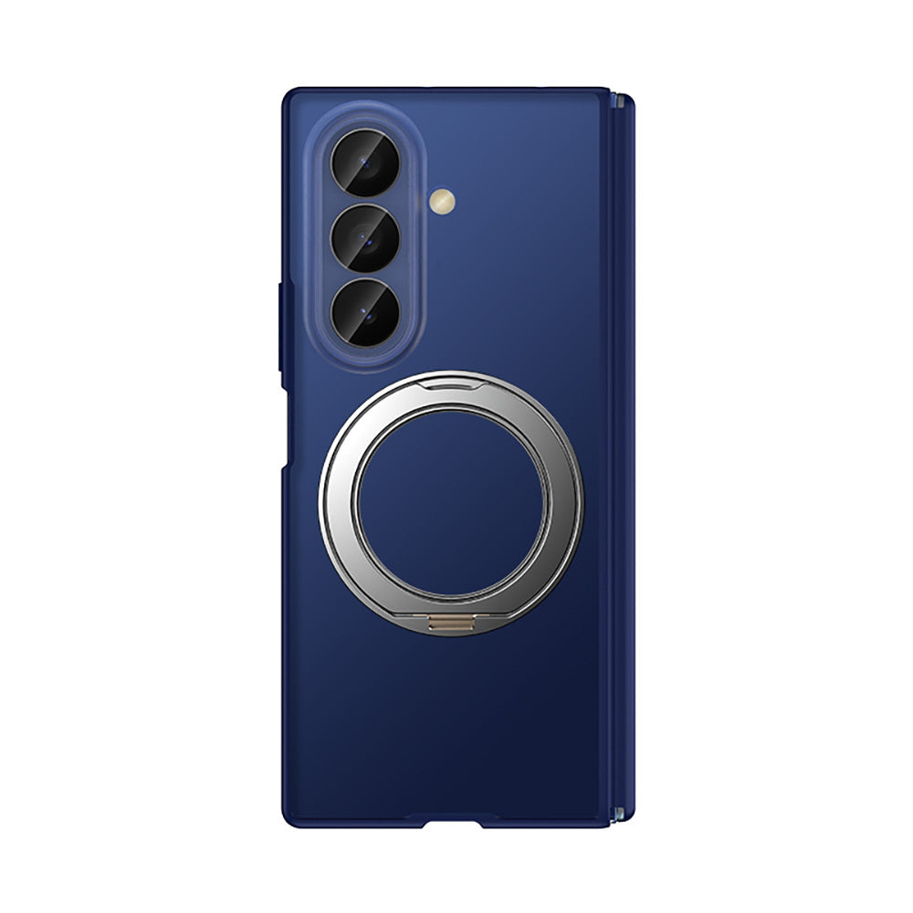 Galaxy Z Fold 7 Kılıf M-safe Şarj Özellikli Arkası Mat Sert PC Wlons Vena Standlı Kılıf