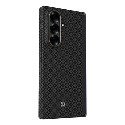 Galaxy Z Fold 7 Kılıf M-Safe Şarj Özellikli Benks ArmorAir ArmorGrid Serisi Kevlar Karbon Kılıf