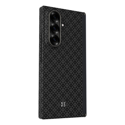 Galaxy Z Fold 7 Kılıf M-Safe Şarj Özellikli Benks ArmorAir ArmorGrid Serisi Kevlar Karbon Kılıf