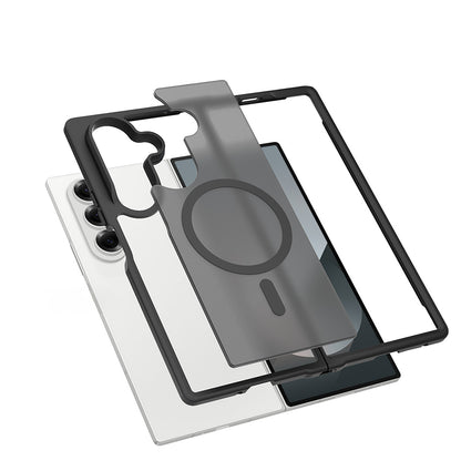 Galaxy Z Fold 7 Kılıf M-Safe Şarj Özellikli Kamera Korumalı Zore Lunex Kılıf