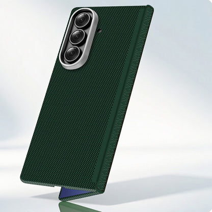 Galaxy Z Fold 7 Kılıf M-Safe Şarj Özellikli Zore Paris Zerre Sert PC Kılıf