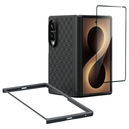 Galaxy Z Fold 8 Benks ArmorPro ArmorGrid Grand Combo Üçlü Aksesuar Seti (Ön Arka Kevlar Karbon Kılıf + Ekran Koruyucu)