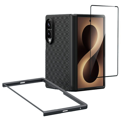 Galaxy Z Fold 8 Benks ArmorPro ArmorGrid Grand Combo Üçlü Aksesuar Seti (Ön Arka Kevlar Karbon Kılıf + Ekran Koruyucu)