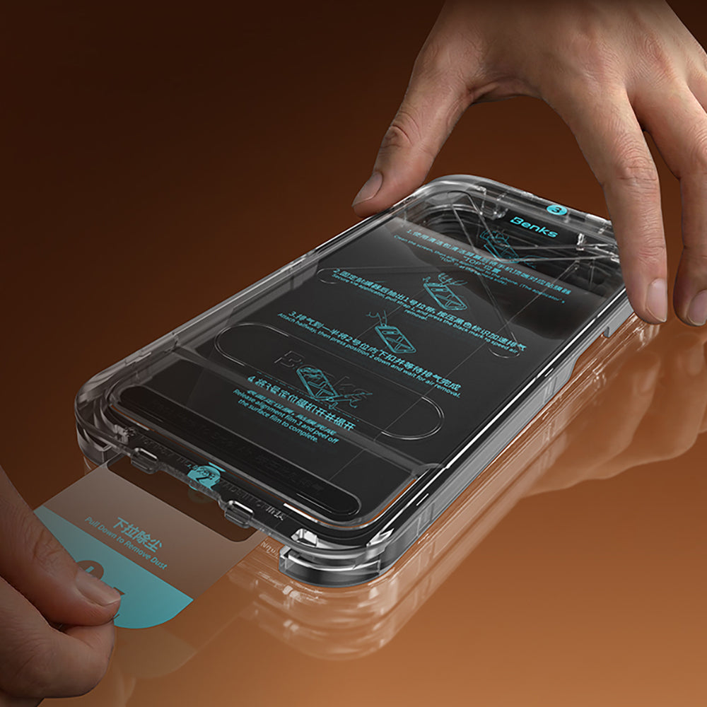 Galaxy Z Fold 8 Benks Glass Warrior AR Cam Ekran Koruyucu + Kolay Uygulama Aparatı