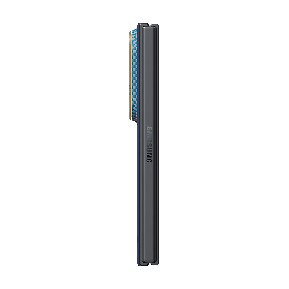 Galaxy Z Fold 8 Kılıf M-safe Şarj Özellikli Aramid Karbon Fiber Pitaka Sunset 2.0 California Dream Serisi Kılıf