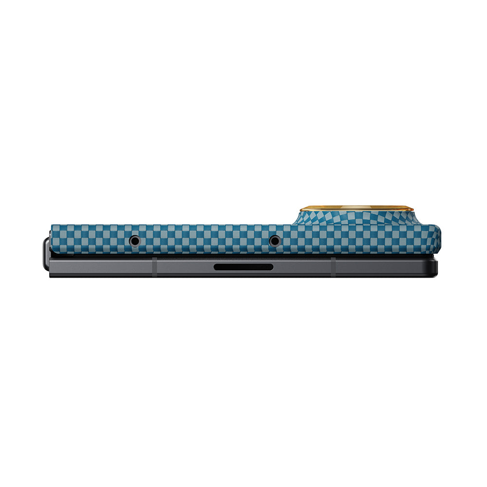 Galaxy Z Fold 8 Kılıf M-safe Şarj Özellikli Aramid Karbon Fiber Pitaka Sunset 2.0 California Dream Serisi Kılıf