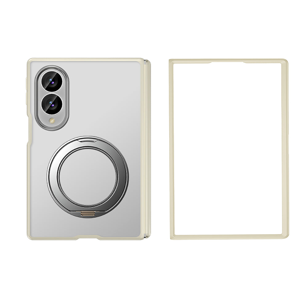 Galaxy Z Fold 8 Kılıf M-safe Şarj Özellikli Arkası Mat Sert PC Wlons Vena Standlı Kılıf