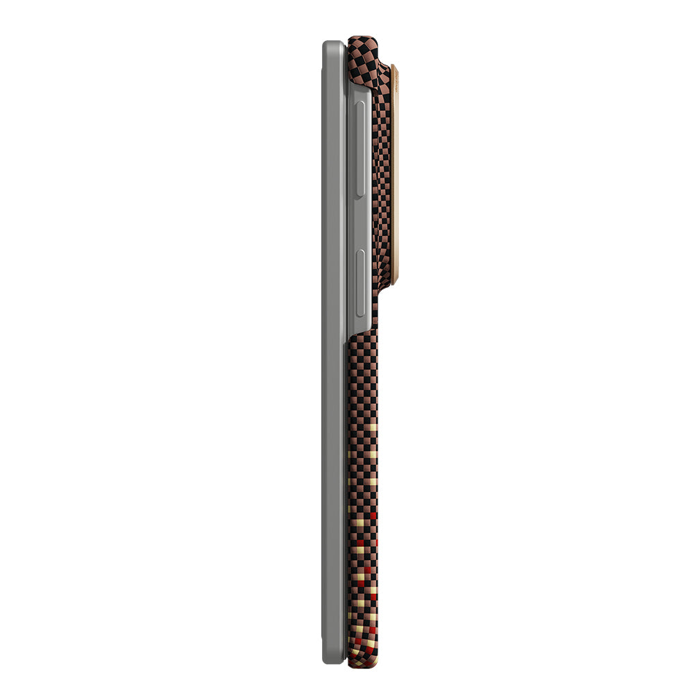 Galaxy Z Fold 8 Kılıf M-safe Şarj Özellikli Raptic Aramid SkinPro Serenity Serisi Kılıf