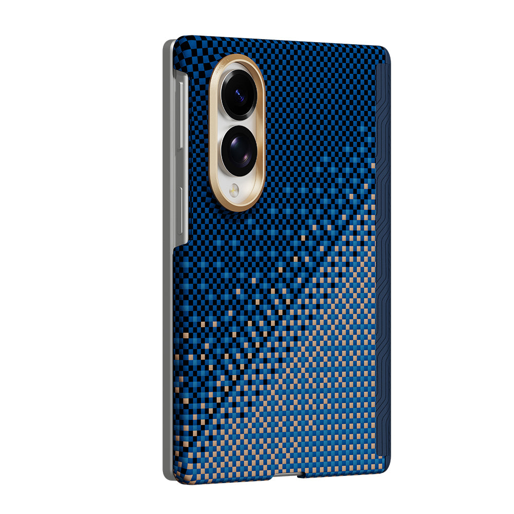 Galaxy Z Fold 8 Kılıf M-safe Şarj Özellikli Raptic Aramid SkinPro Serenity Serisi Kılıf