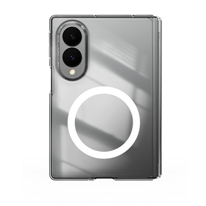 Galaxy Z Fold 8 Kılıf M-safe Şarj Özellikli Transparan Sert PC Wlons Pita Kılıf