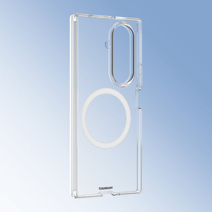 Galaxy Z Fold 8 Kılıf M-safe Şarj Özellikli Youngkit Clear Serisi Kılıf