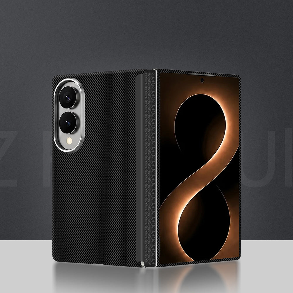 Galaxy Z Fold 8 Kılıf M-Safe Şarj Özellikli Zore Paris Zerre Sert PC Kılıf