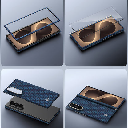 Galaxy Z Fold 8 Ultra Benks ArmorAir ArmorGrid Grand Combo Üçlü Aksesuar Seti (Ön Arka Kevlar Karbon Kılıf + Ekran Koruyucu)