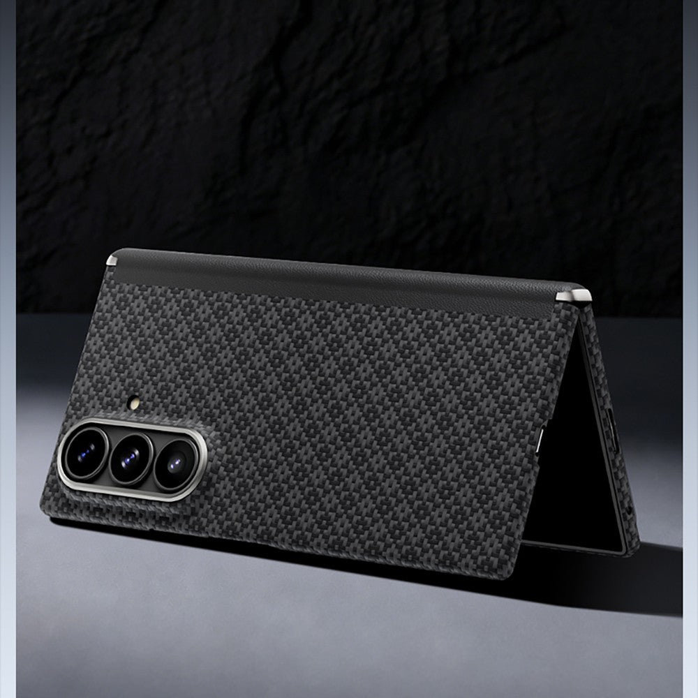 Galaxy Z Fold 8 Ultra Benks ArmorAir ArmorGrid Grand Combo Üçlü Aksesuar Seti (Ön Arka Kevlar Karbon Kılıf + Ekran Koruyucu)