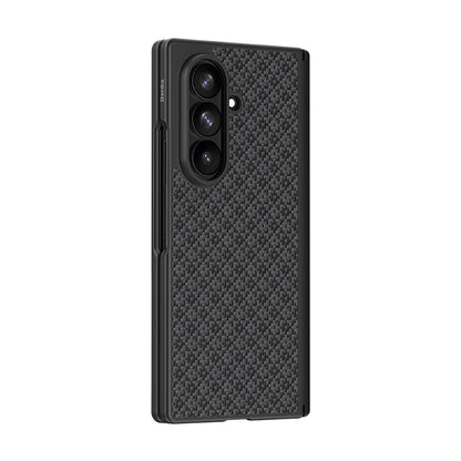 Galaxy Z Fold 8 Ultra Benks ArmorPro ArmorGrid Grand Combo Üçlü Aksesuar Seti (Ön Arka Kevlar Karbon Kılıf + Ekran Koruyucu)