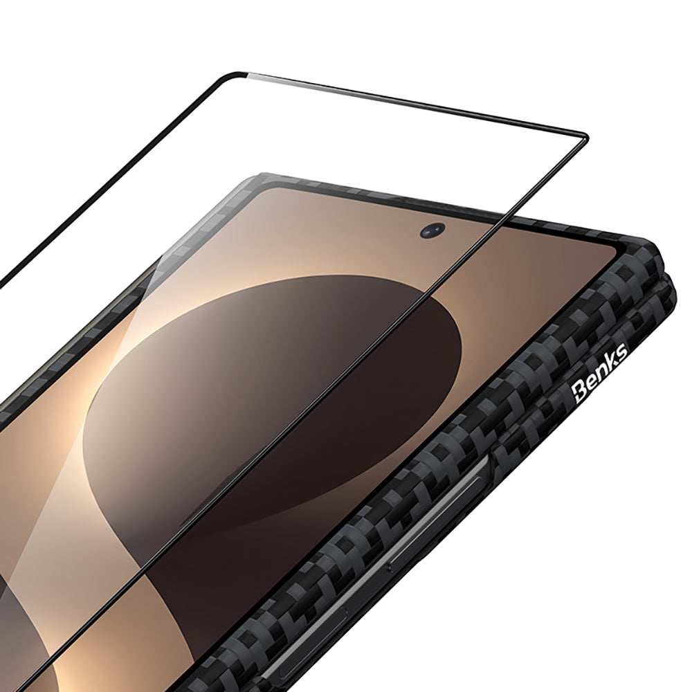 Galaxy Z Fold 8 Ultra Benks Glass Warrior AR Ön Çerçeve Uyumlu Cam Ekran Koruyucu + Kolay Uygulama Aparatı