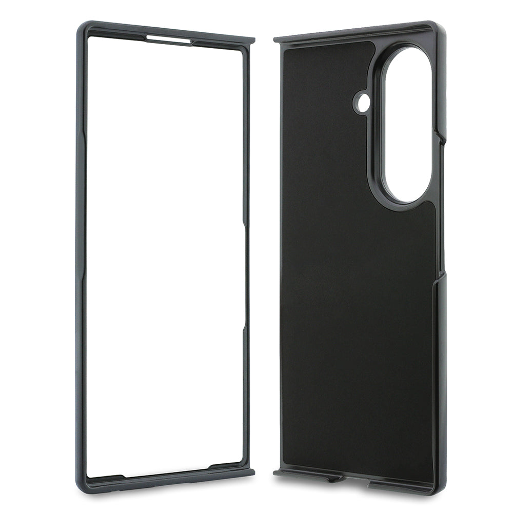 Galaxy Z Fold 8 Ultra Kılıf Guess Orijinal Lisanslı M-safe Şarj Özellikli PU Deri 4G Desenli Yazı Logolu Kılıf
