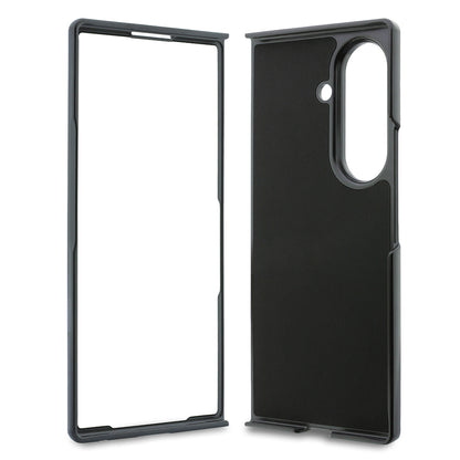 Galaxy Z Fold 8 Ultra Kılıf Guess Orijinal Lisanslı M-safe Şarj Özellikli PU Deri 4G Desenli Yazı Logolu Kılıf