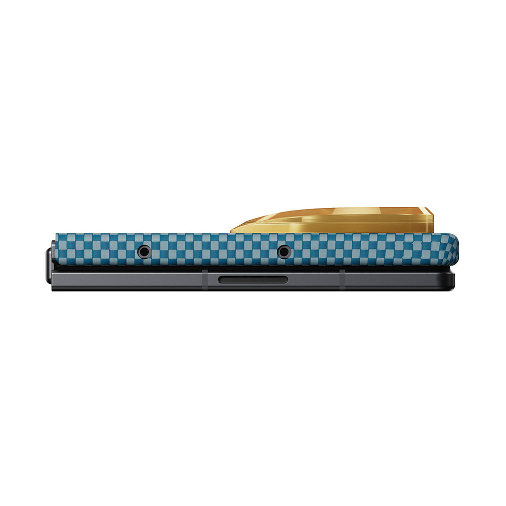Galaxy Z Fold 8 Ultra Kılıf M-safe Şarj Özellikli Aramid Karbon Fiber Pitaka Sunset 2.0 California Dream Serisi Kılıf