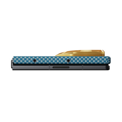 Galaxy Z Fold 8 Ultra Kılıf M-safe Şarj Özellikli Aramid Karbon Fiber Pitaka Sunset 2.0 California Dream Serisi Kılıf