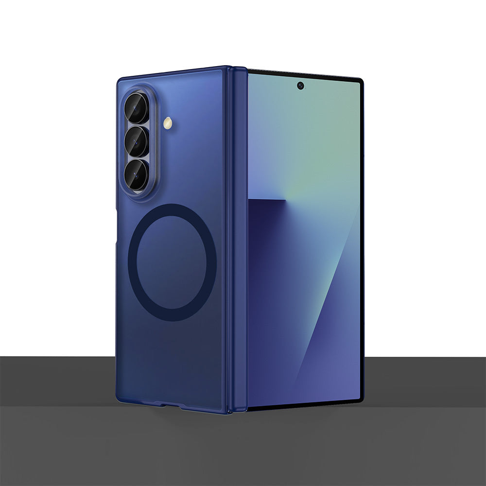 Galaxy Z Fold 8 Ultra Kılıf M-safe Şarj Özellikli Arkası Mat Sert PC Wlons Vena Kılıf