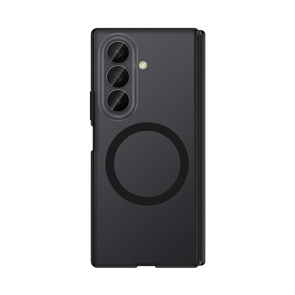 Galaxy Z Fold 8 Ultra Kılıf M-safe Şarj Özellikli Arkası Mat Sert PC Wlons Vena Kılıf