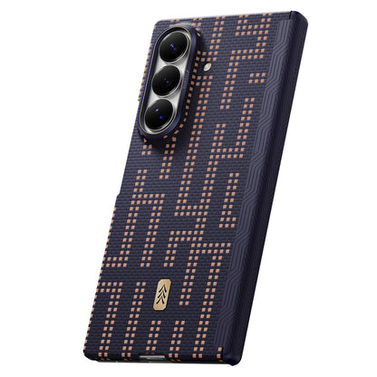 Galaxy Z Fold 8 Ultra Kılıf M-safe Şarj Özellikli Raptic Aramid SkinPro Serisi Karbon Kılıf