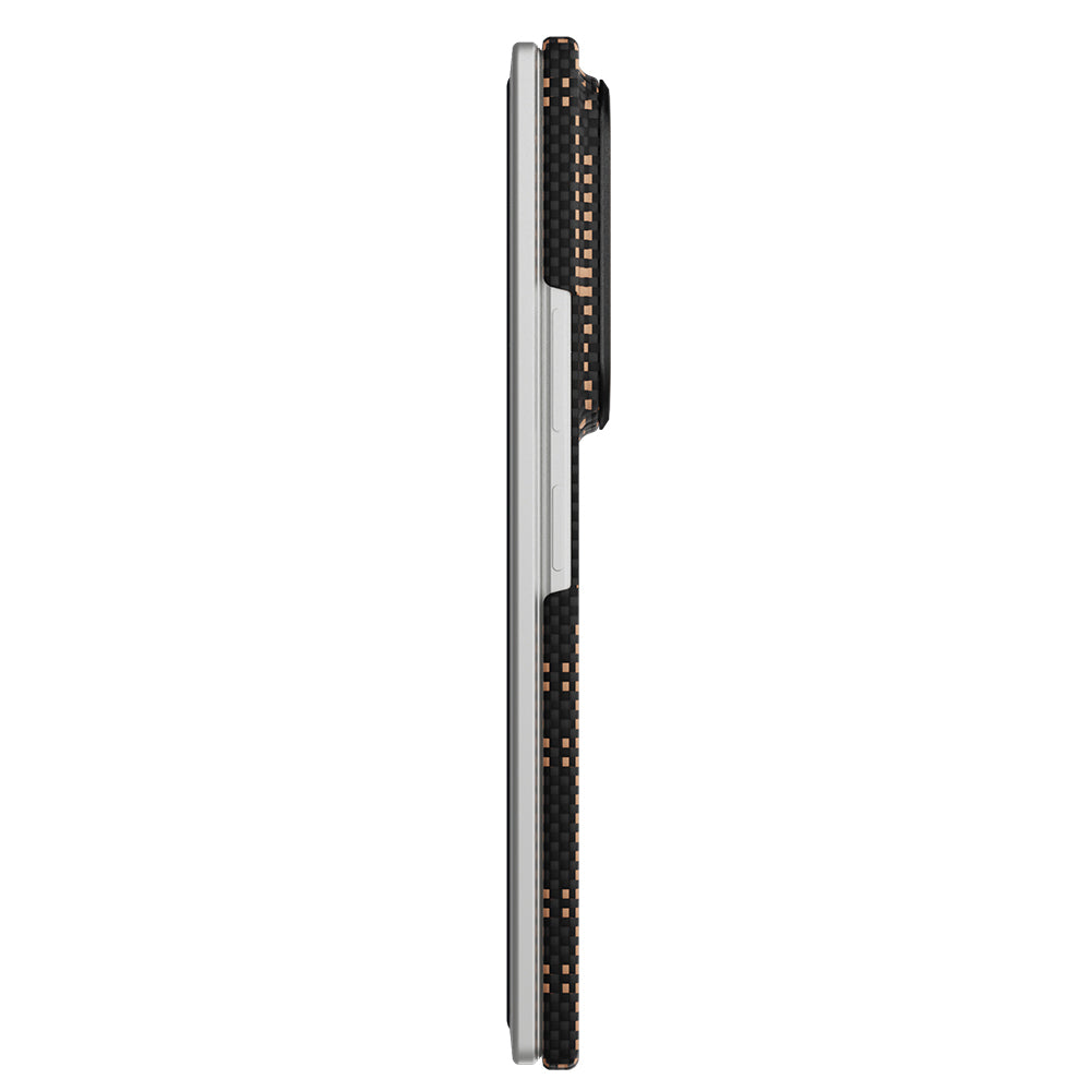 Galaxy Z Fold 8 Ultra Kılıf M-safe Şarj Özellikli Raptic Aramid SkinPro Serisi Karbon Kılıf