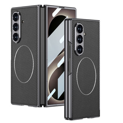 Galaxy Z Fold 8 Ultra Kılıf M-safe Şarj Özellikli Zore Kıpta KPT-10 Sert PC Kılıf