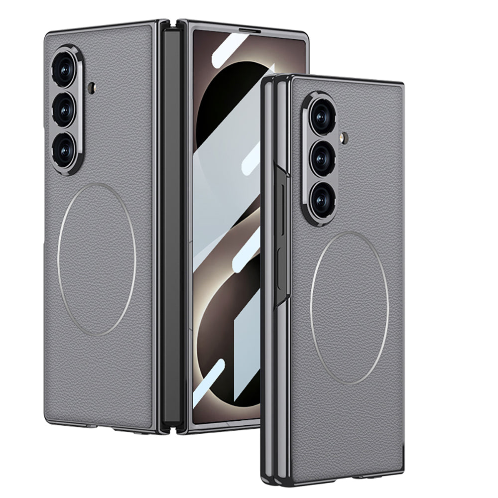 Galaxy Z Fold 8 Ultra Kılıf M-safe Şarj Özellikli Zore Kıpta KPT-10 Sert PC Kılıf