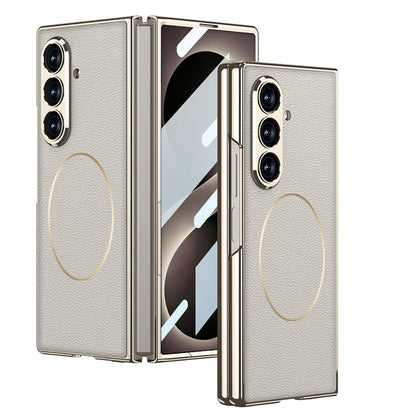Galaxy Z Fold 8 Ultra Kılıf M-safe Şarj Özellikli Zore Kıpta KPT-10 Sert PC Kılıf