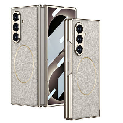Galaxy Z Fold 8 Ultra Kılıf M-safe Şarj Özellikli Zore Kıpta KPT-10 Sert PC Kılıf