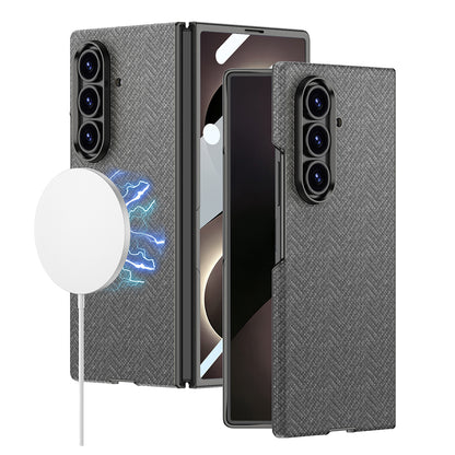 Galaxy Z Fold 8 Ultra Kılıf M-safe Şarj Özellikli Zore Kıpta KPT-11 Sert PC Kılıf