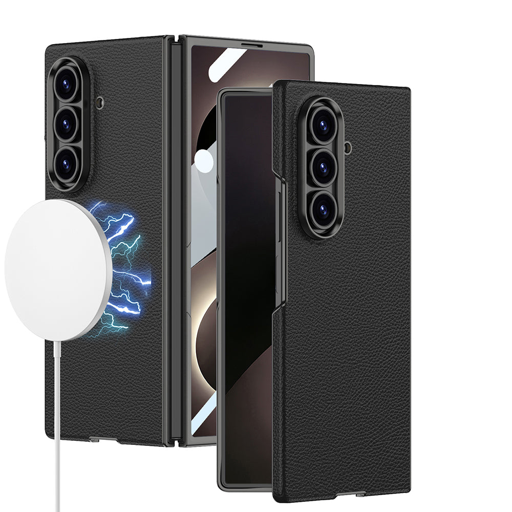 Galaxy Z Fold 8 Ultra Kılıf M-safe Şarj Özellikli Zore Kıpta KPT-12 Sert PC Kılıf