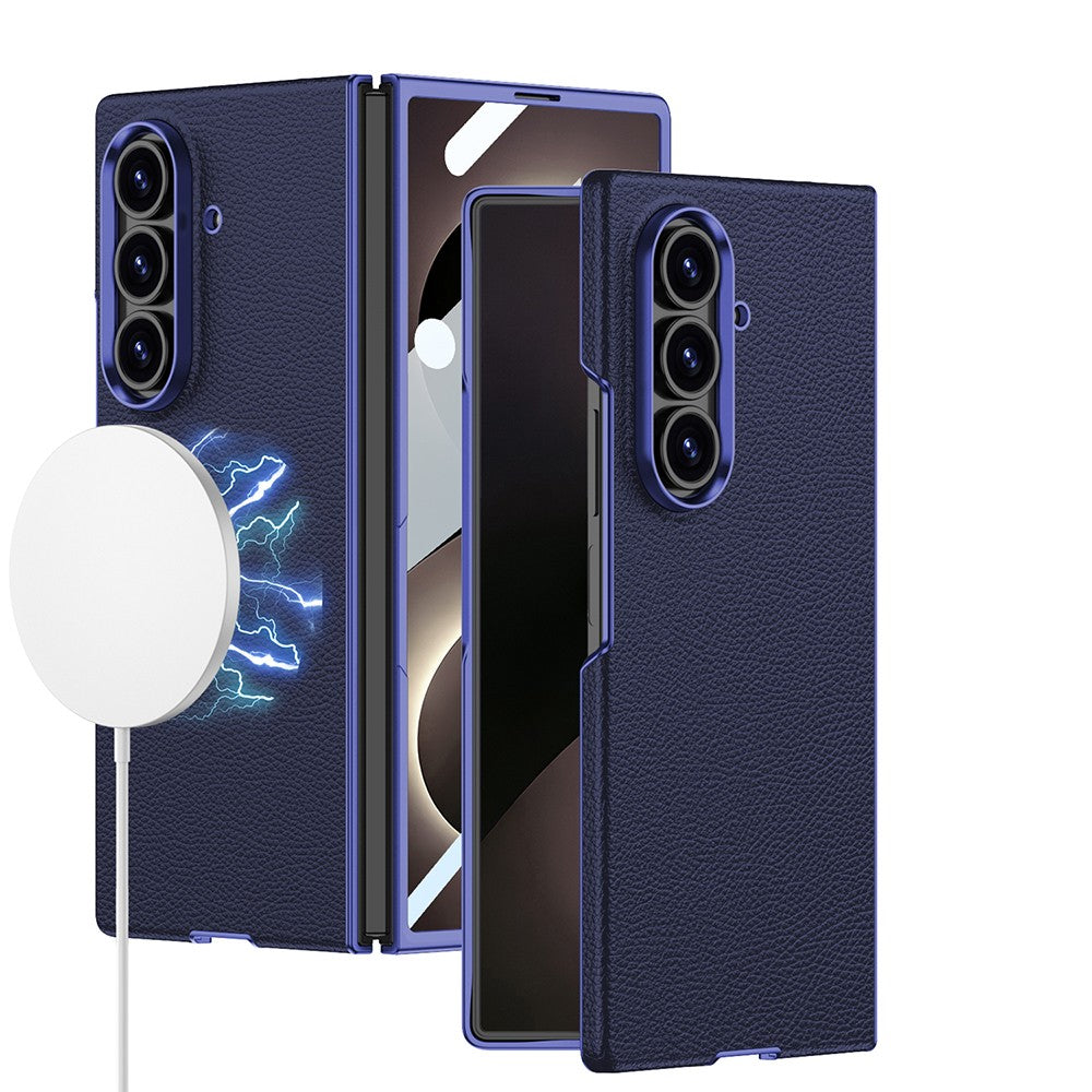 Galaxy Z Fold 8 Ultra Kılıf M-safe Şarj Özellikli Zore Kıpta KPT-12 Sert PC Kılıf