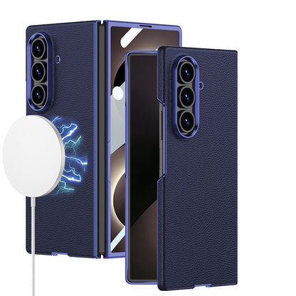 Galaxy Z Fold 8 Ultra Kılıf M-safe Şarj Özellikli Zore Kıpta KPT-12 Sert PC Kılıf