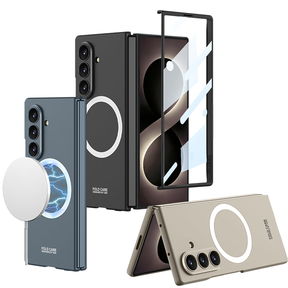 Galaxy Z Fold 8 Ultra Kılıf Wireless Şarj Özellikli Zore Kıpta M-safe Kılıf