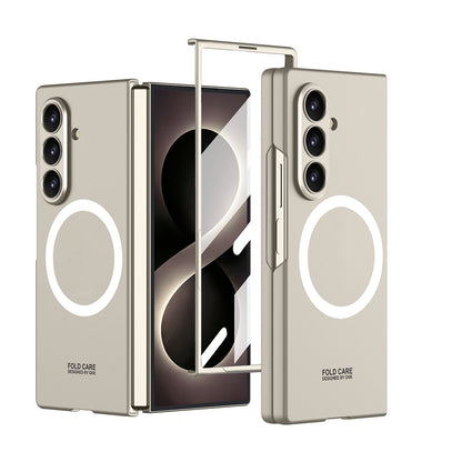 Galaxy Z Fold 8 Ultra Kılıf Wireless Şarj Özellikli Zore Kıpta M-safe Kılıf