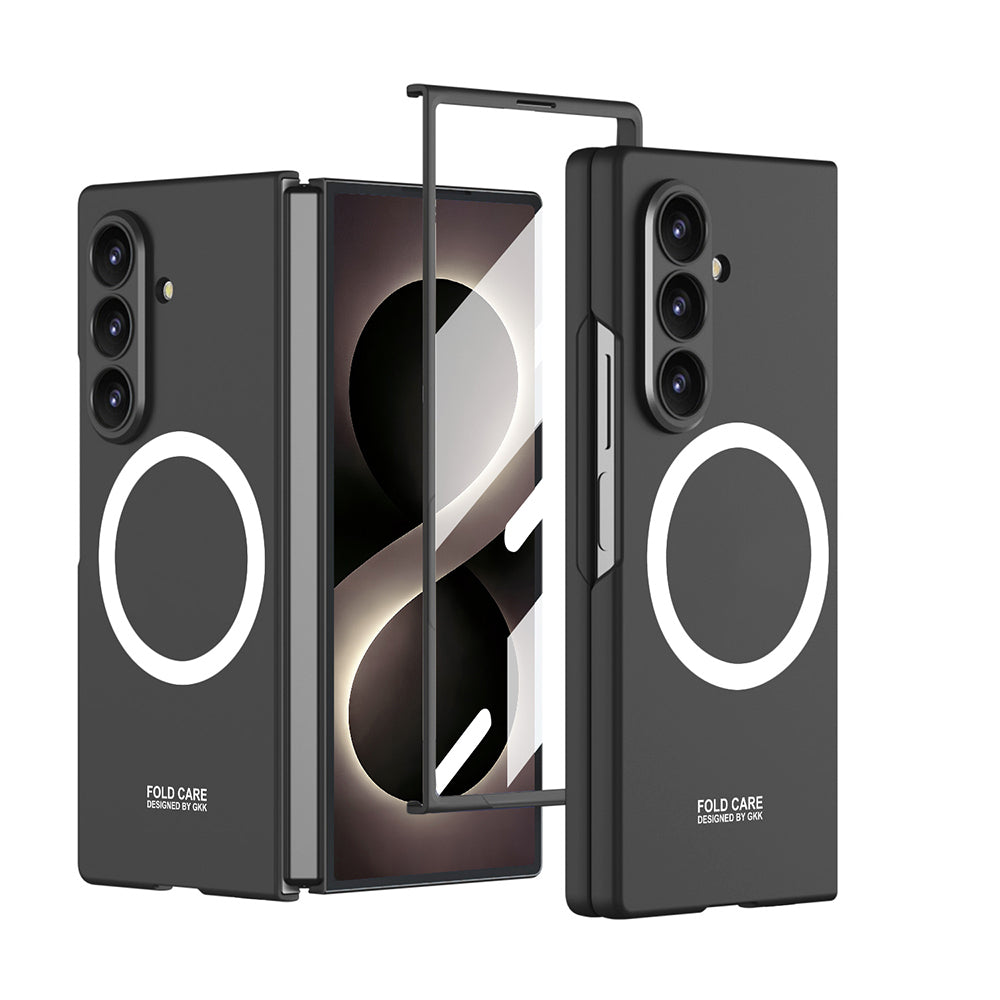 Galaxy Z Fold 8 Ultra Kılıf Wireless Şarj Özellikli Zore Kıpta M-safe Kılıf
