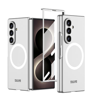 Galaxy Z Fold 8 Ultra Kılıf Wireless Şarj Özellikli Zore Kıpta M-safe Kılıf