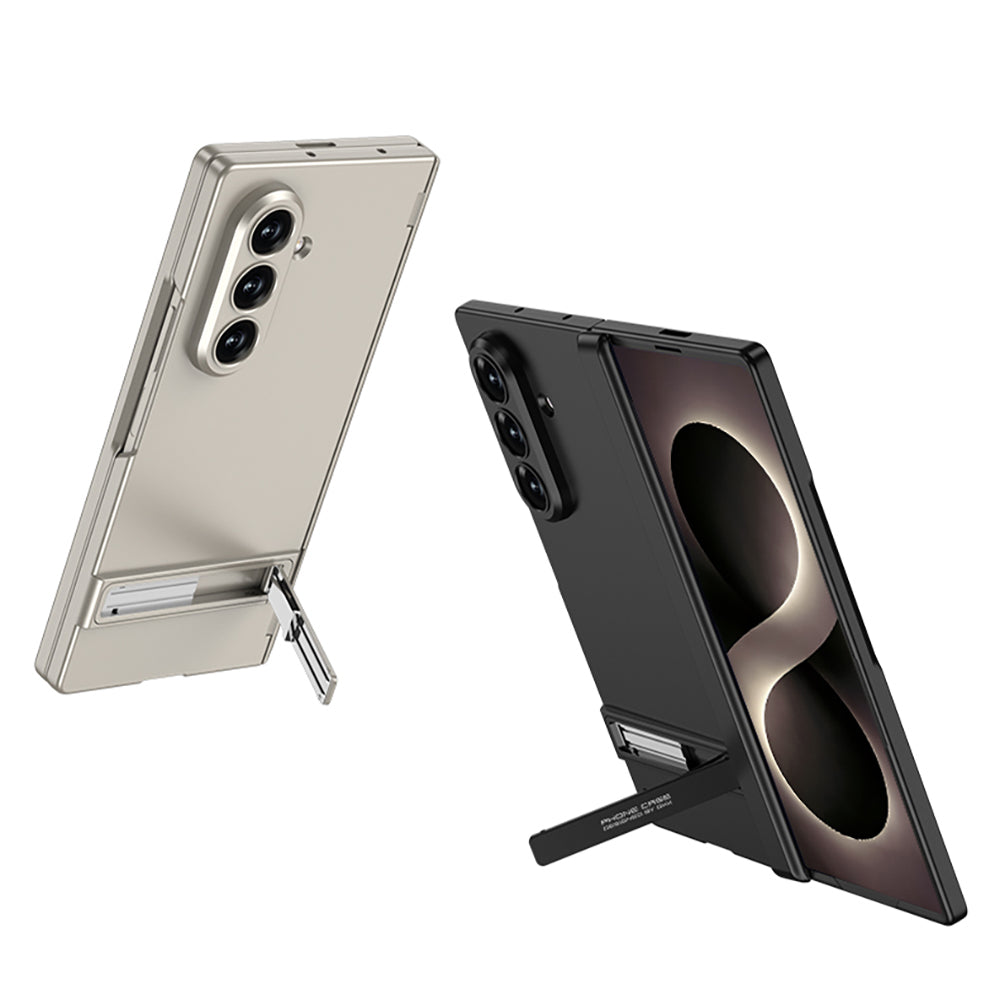 Galaxy Z Fold 8 Ultra Kılıf Zore Kıpta Standlı Kılıf
