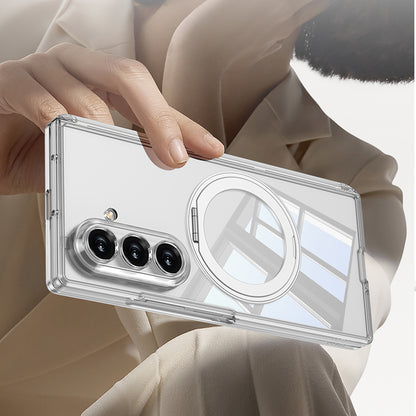 Galaxy Z Fold 8 Ultra M-safe Şarj Özellikli Zore Kıpta KPT-02 Standlı Kılıf