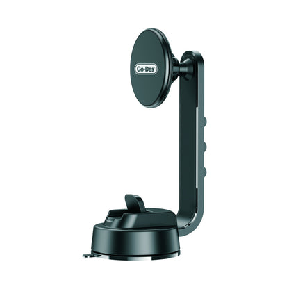 Go Des GD-HD219 M-safe Magnetik Bükülebilen Vantuzlu Araç Telefon Tutucu