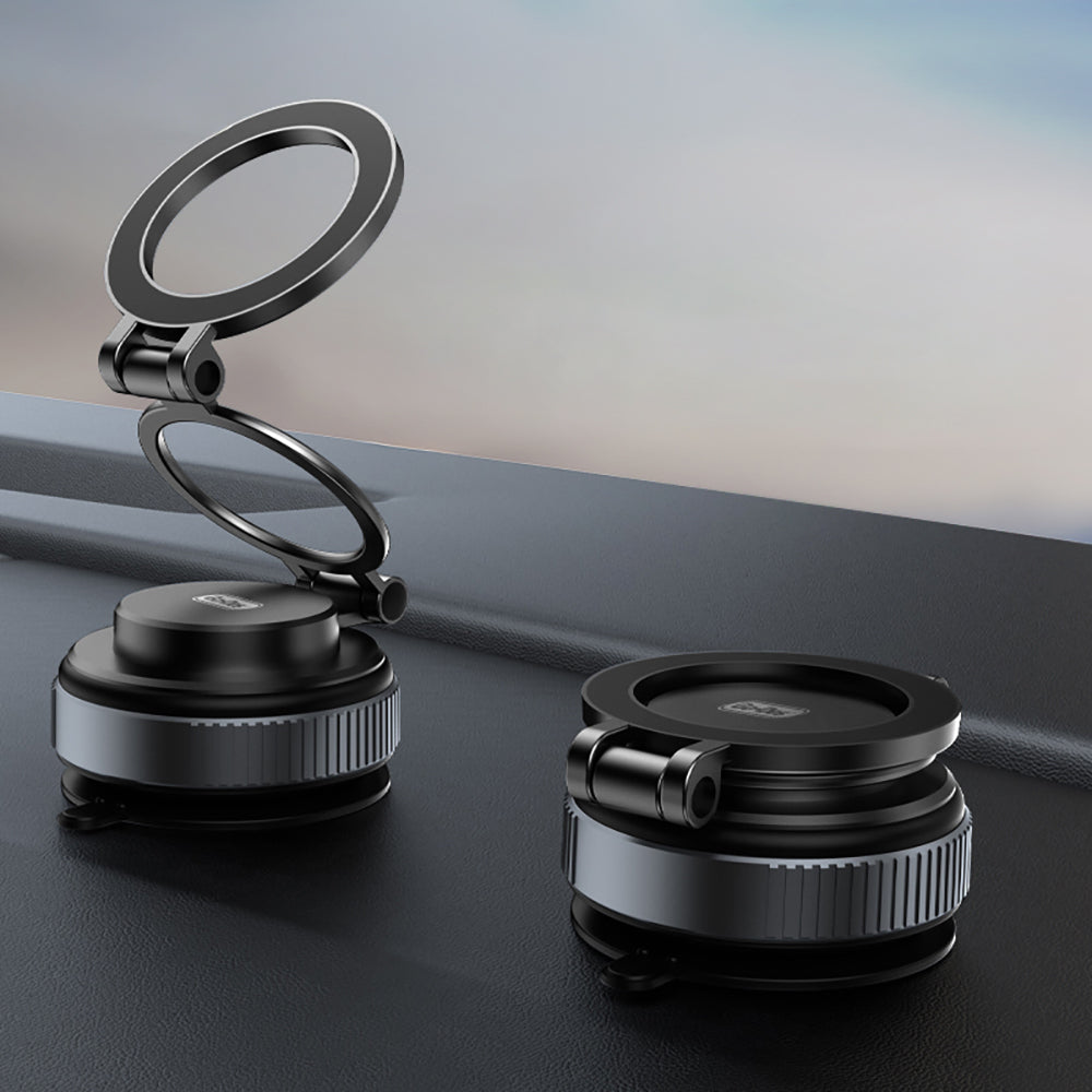 Go Des GD-HD238 360 Derece Dönebilen Vakum Özellikli Magnetik Telefon Tutucu