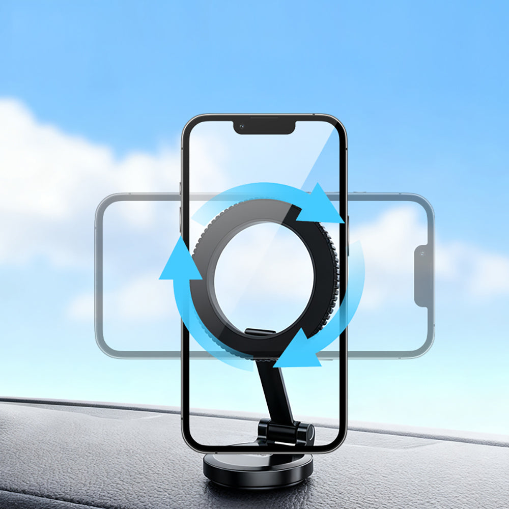 Go Des GD-HD242 360 Derece Dönebilen Düz Zemin Araç Telefon Tutucu