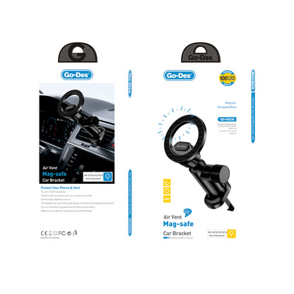 Go Des GD-HD336 Havalandırma Tasarım Magnetik Araç Telefon Tutucu