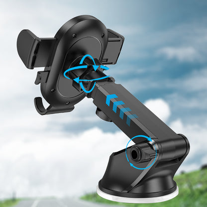 Go Des GD-HD353 360 Derece Dönebilen Vakumlu Tasarım Araç İçi Telefon Tutucu